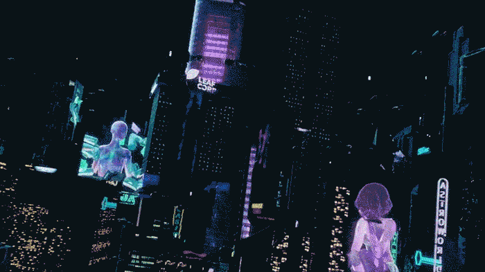city scape gif
